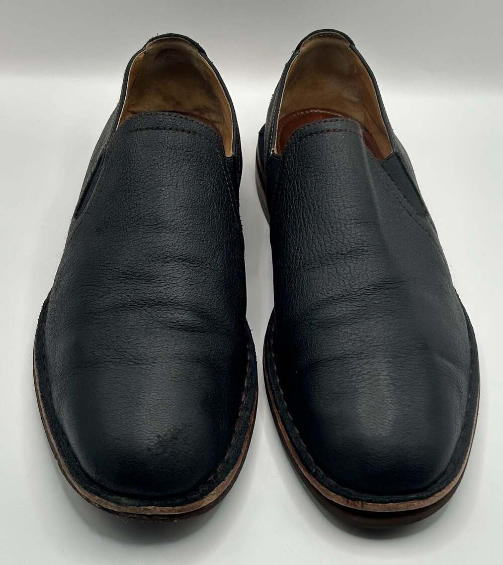 Trask Men's Black Leather Slip-On Loafer Shoes Model 30-01075 Size 9M